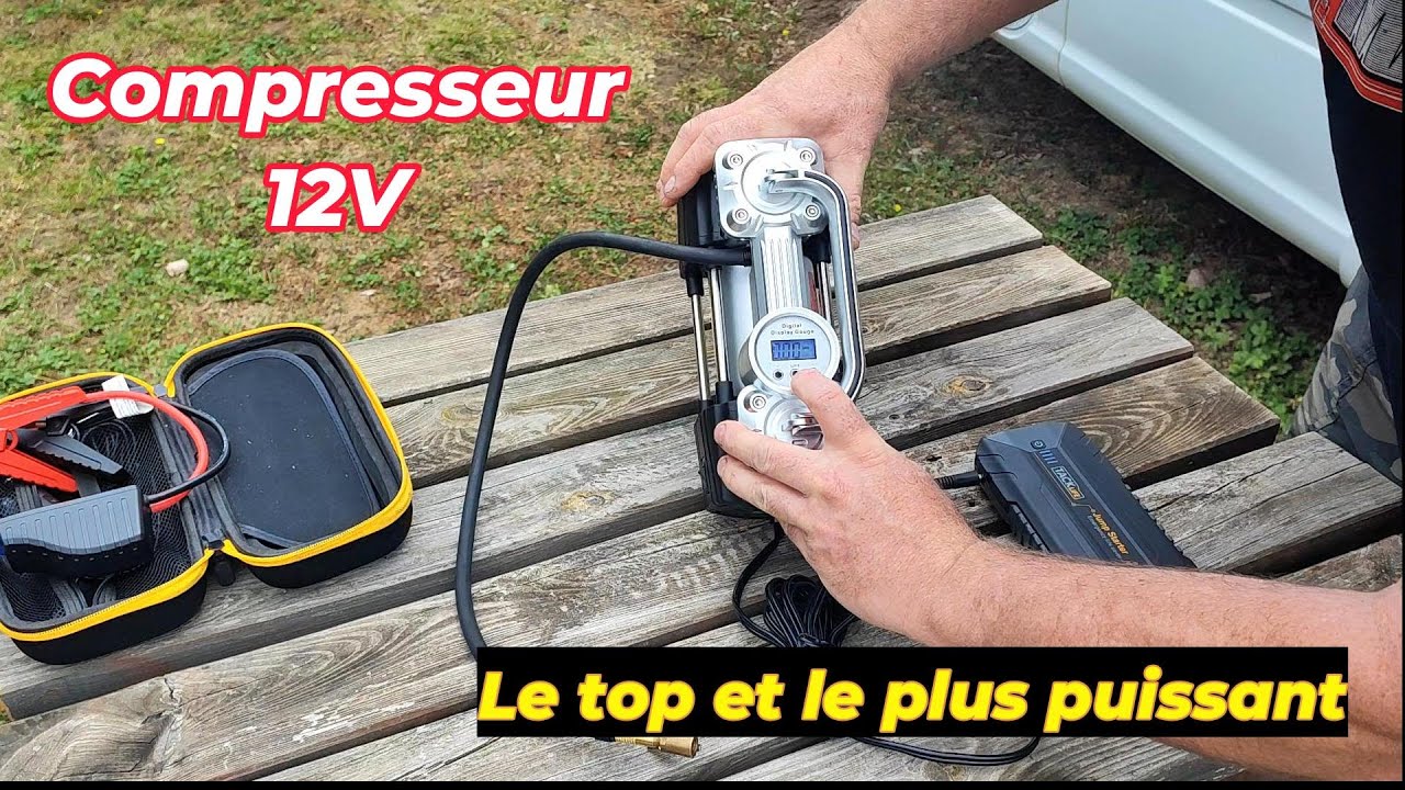 Le meilleur compresseur pneus a avoir #compressor #campingcar #foryou