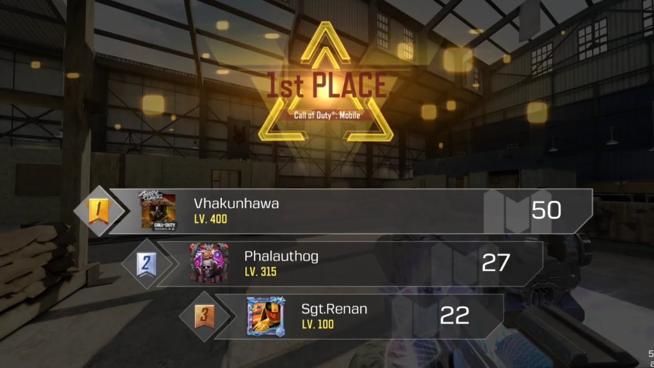 INTENSE FREE FOR ALL SMG ONLY! GARENA CALL OF DUTY MOBILE