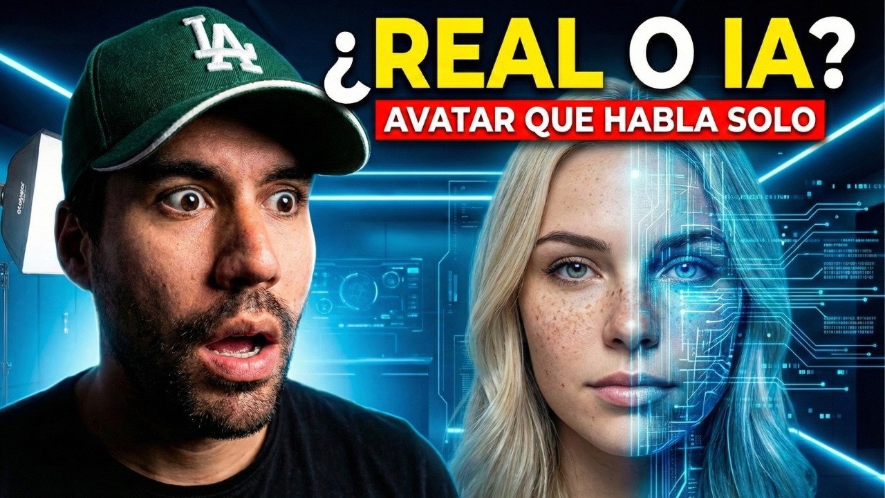 crea AVATARES 100% Realistas en un solo clic monetizables y con una foto