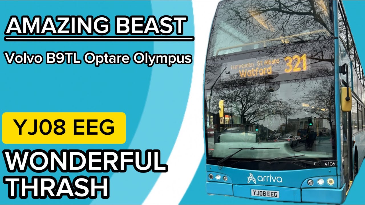 (BEAST)| Ride on Arriva Optare Olympus  | YJ08 EEG 
