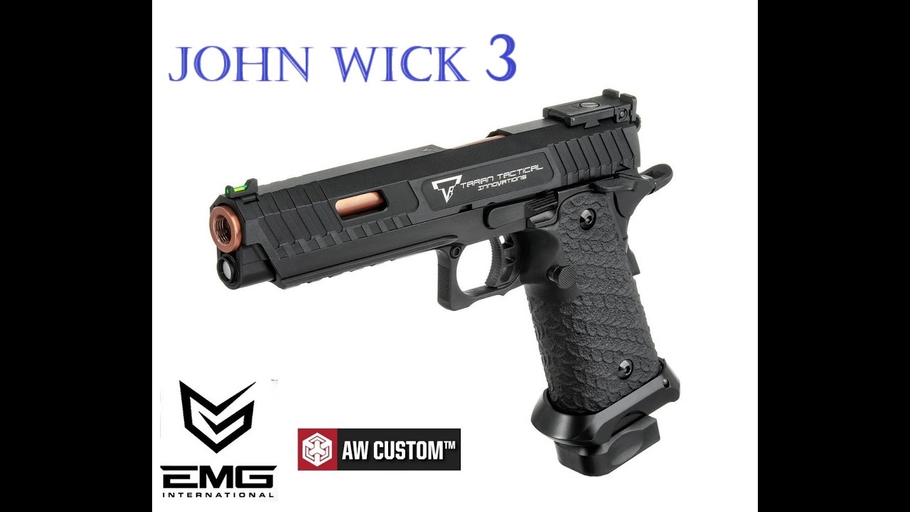 EMG STI / TTI  JW3 Combat Master Oficial (AW) airsoft en Español