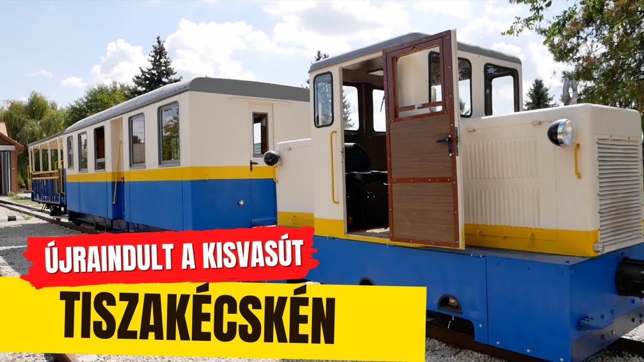 Tiszakécske, kisvasút, megújult strand és új tanösvény / Afus Vlog #77