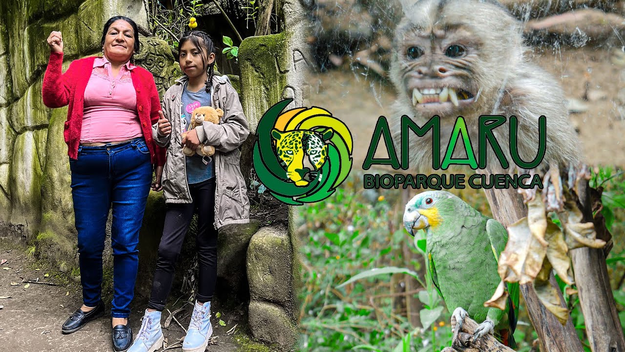CONOCIENDO EL ZOOLOGICO DE AMARU EN CUENCA | Señora Marianita