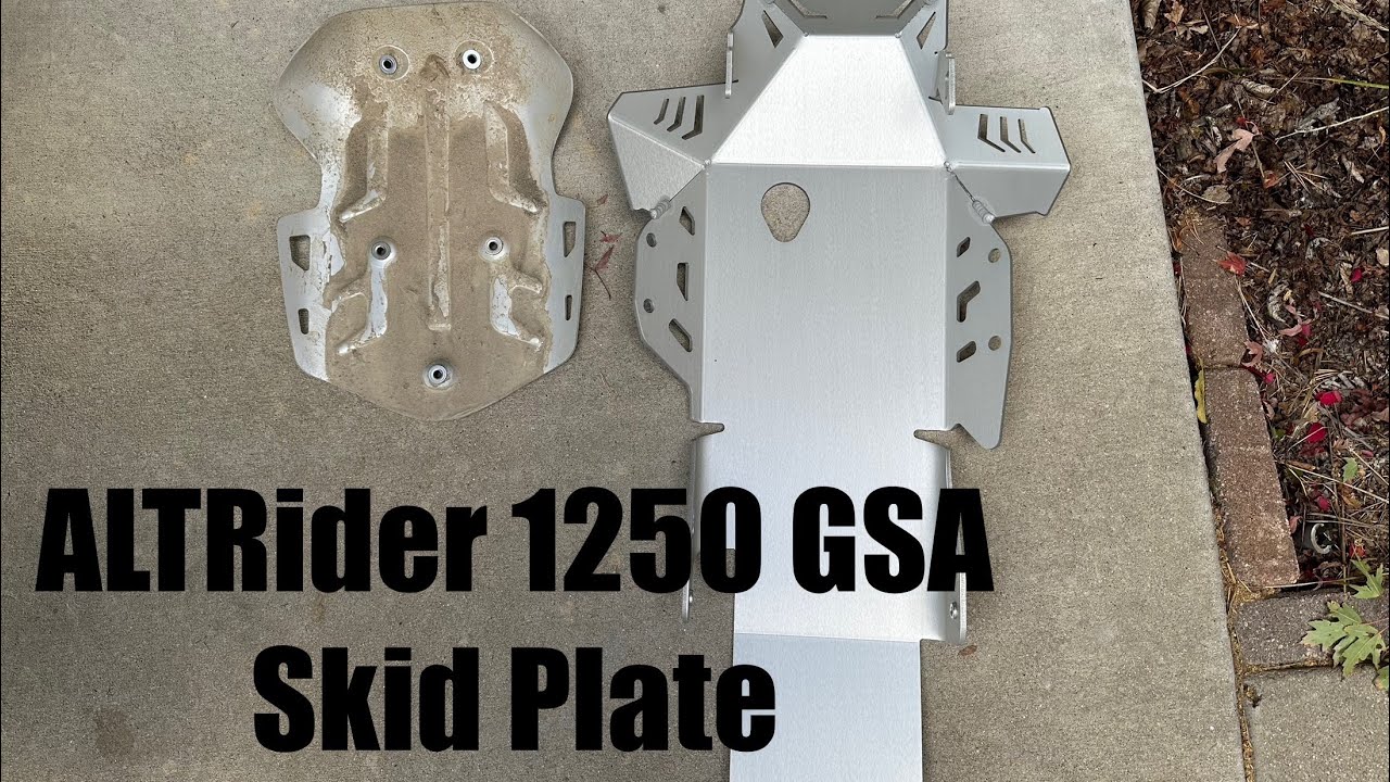 AltRider Skid Plate Install and Review on BMW 1250 GSA