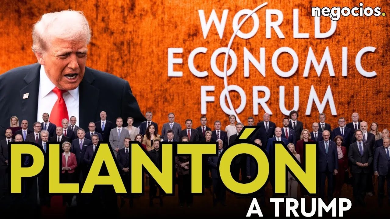 Los líderes mundiales que están plantando a Trump en Davos: ausencias masivas y choque con Europa