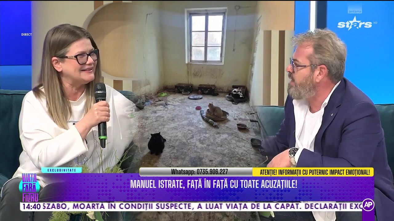 Manuel Istrate, administratorul adăpostului de câini, față-n față cu toate acuzațiile!