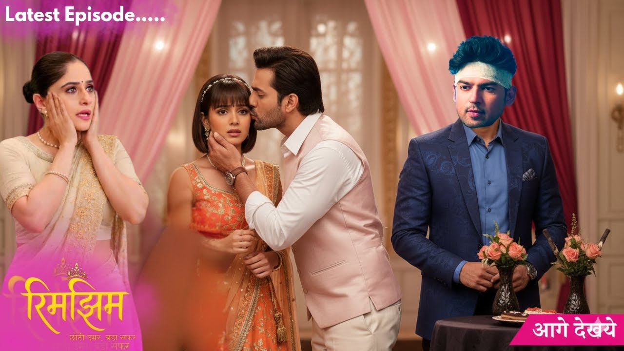 Rimjhim | 5 February | Sameer kiss Rimjhim out of jealousy after saw her with Veer, Mohini plan fail