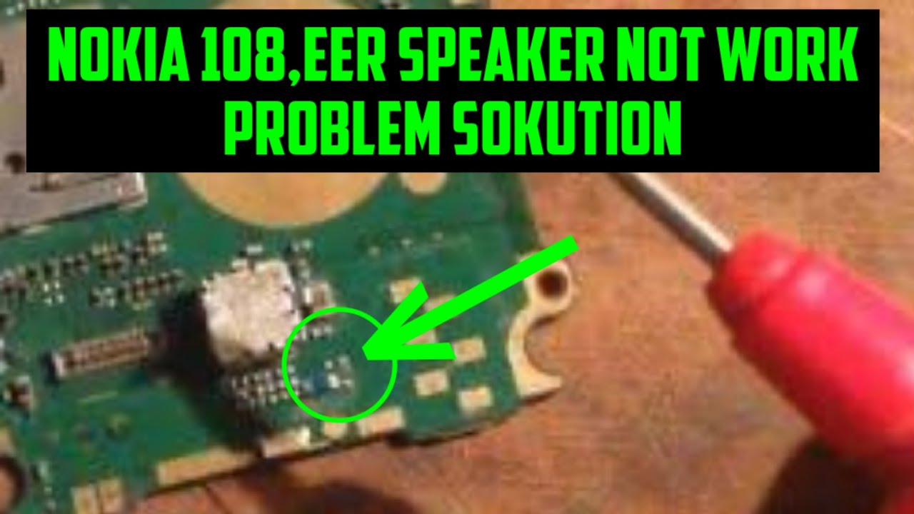 Nokia 108,130,Ear Speaker Not working | all mobile ear Speaker Solution | By Mobile Repairing