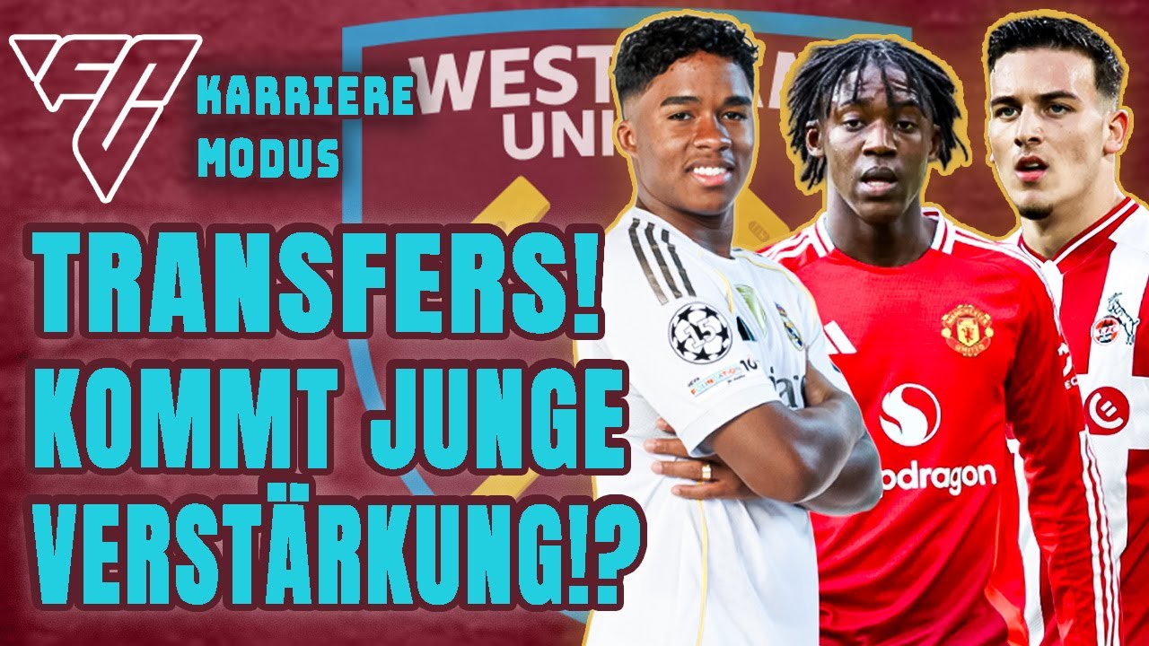 Let’s Play EAFC 26 Karrieremodus - TRANSFER OFFENSIVE von West Ham United‼️