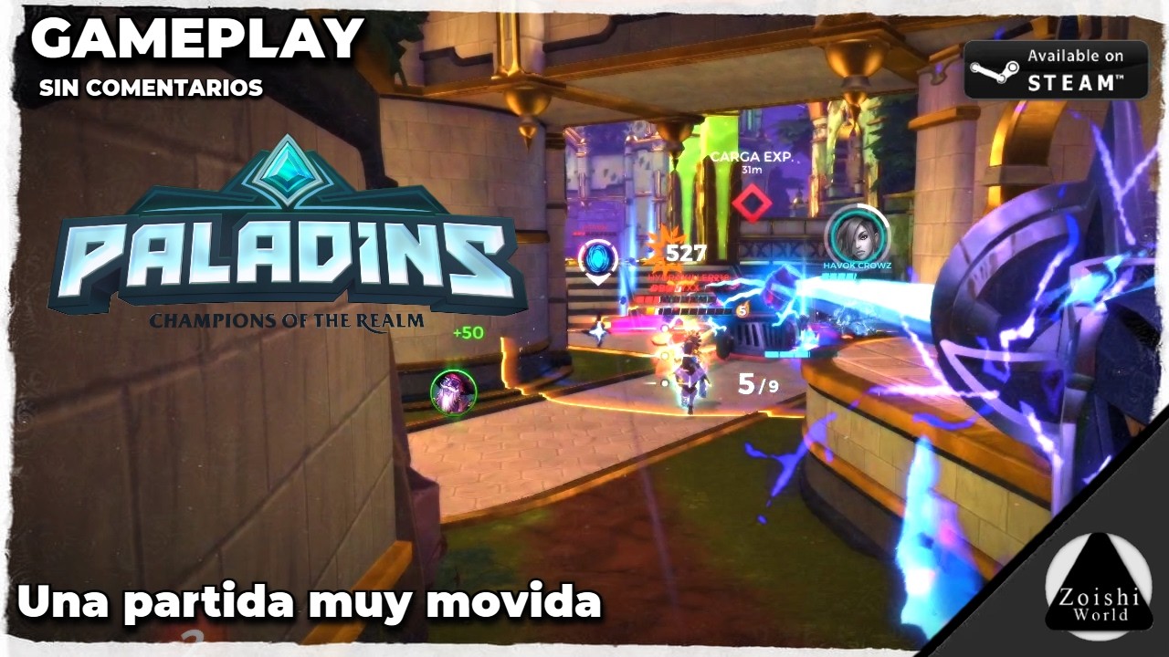 Jugando una partida mientras estoy re oxidado  | PALADINS