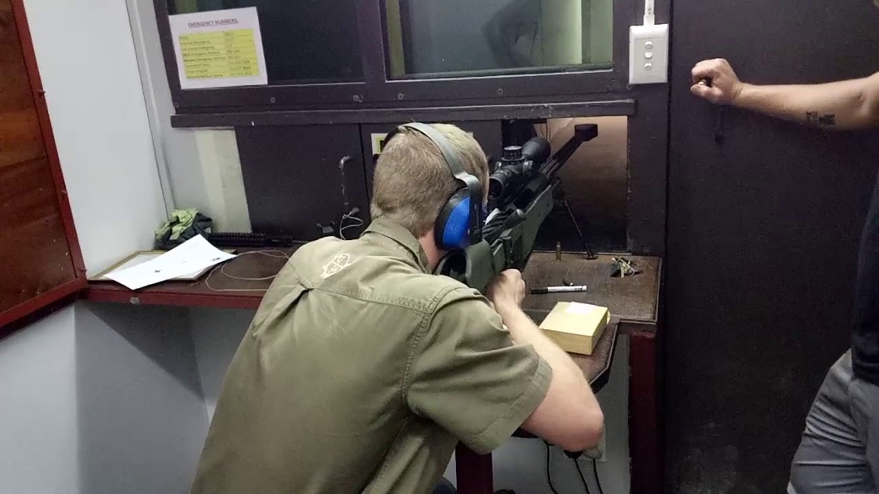 First time shooting Truvelo 50cal. sniper