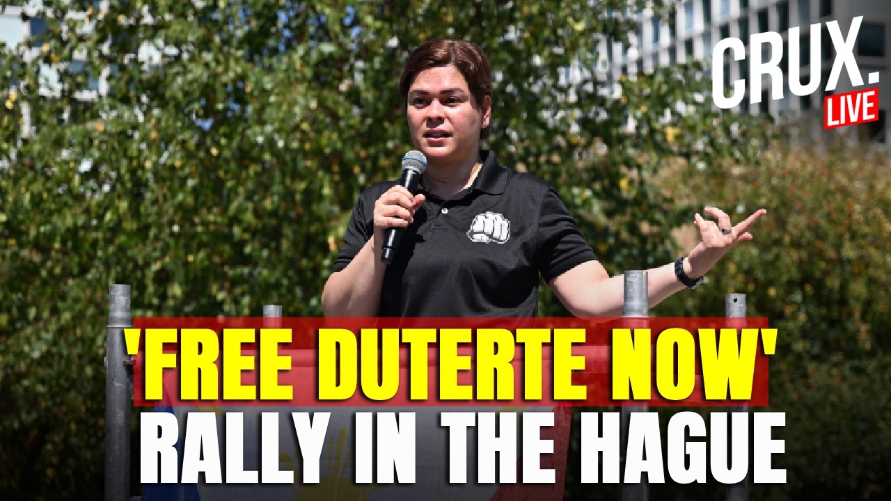 LIVE: 'Free Duterte Now' Rally | Rodrigo Duterte Supporters Protest Outside ICC In The Hague | Sara