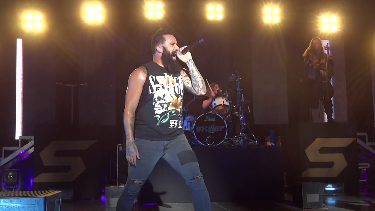 Skillet - Feel Invincible + Not Gonna Die + You Ain't Ready Wild Adventures 2019