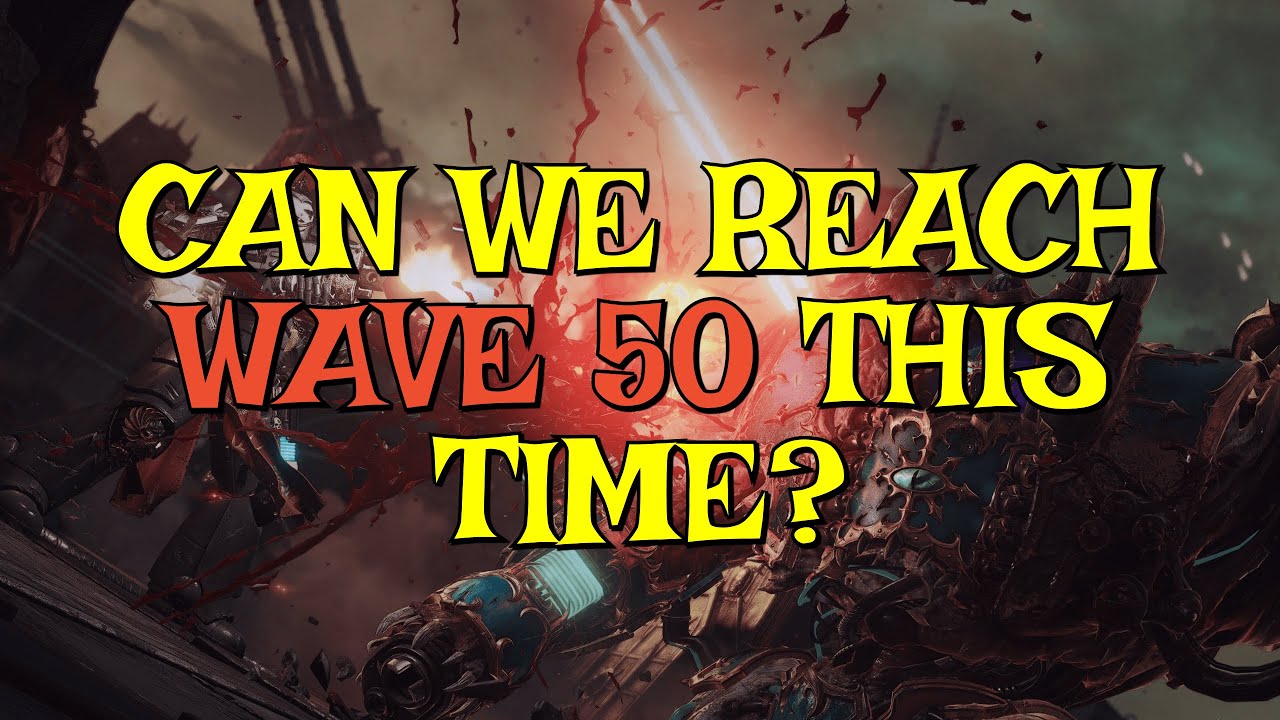 CAN WE REACH WAVE 50 THIS TIME? #warhammer40k #spacemarine2 #gaming