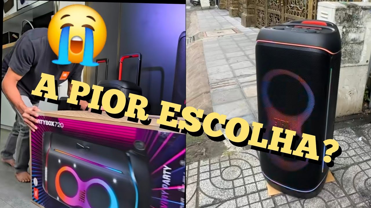 JBL PARTYBOX 720 — NÃO CAIA NESSA ⚠️