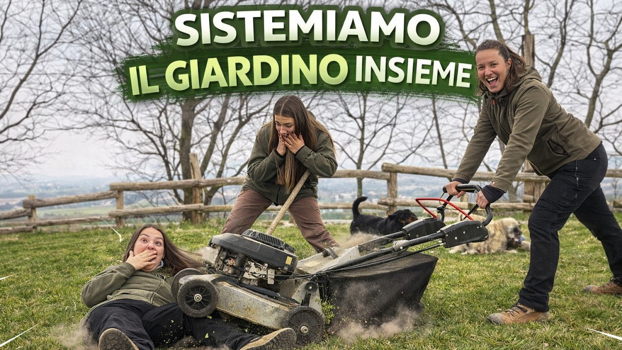 SISTEMIAMO il GIARDINO!!!