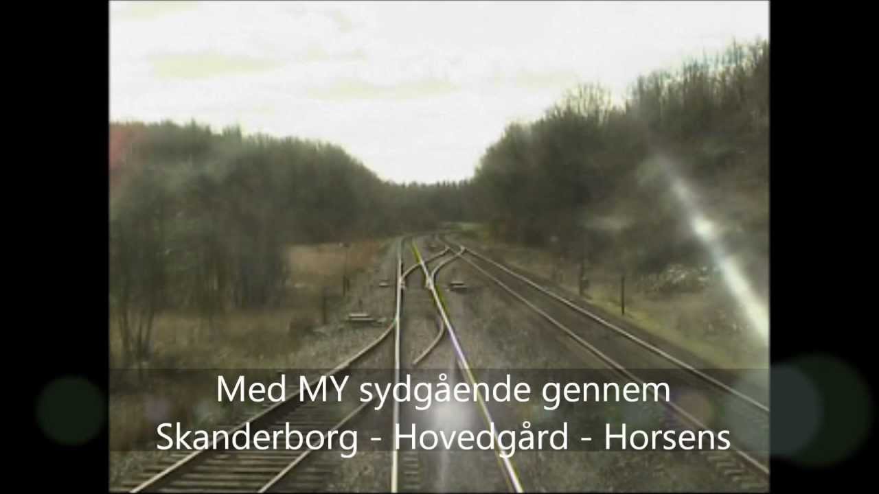 MY sydgående - Train Drivers View
