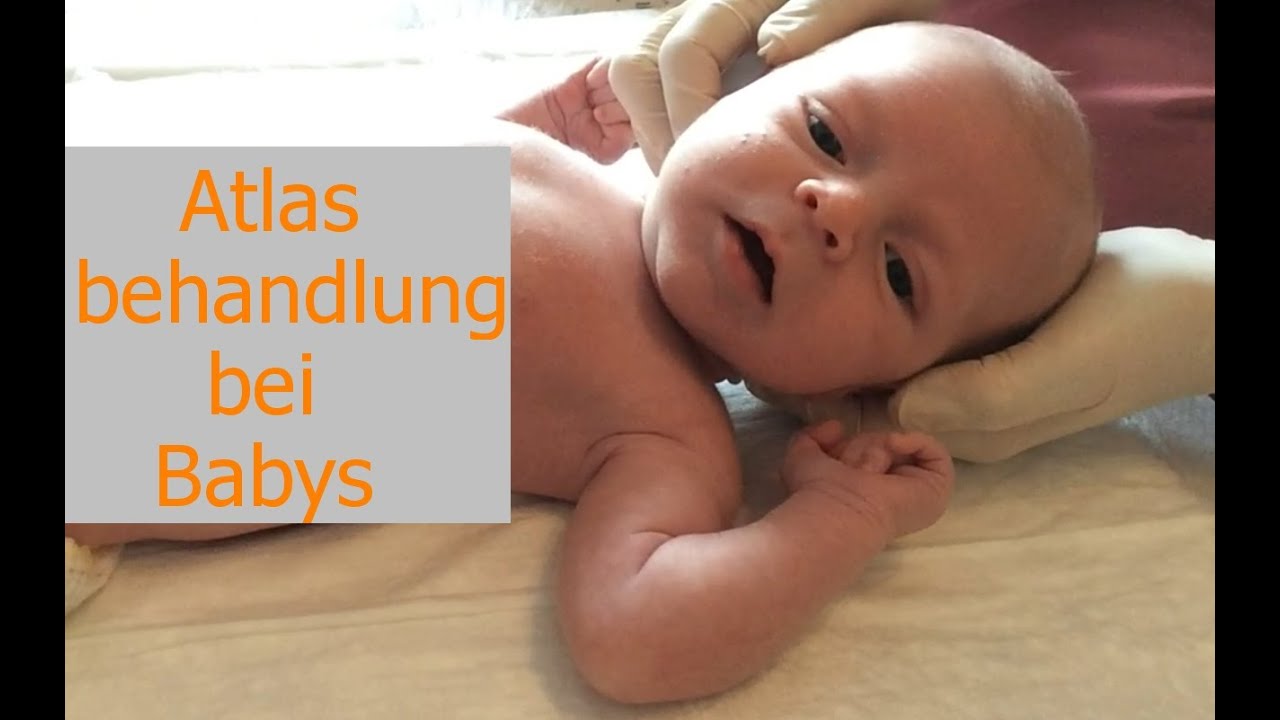 Atlastherapie bei Kindern. Sanfte osteopathische Behandlung bei Babys.