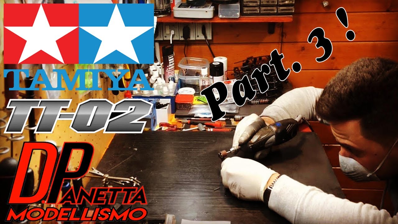 Tamiya TT-02 - 1/10 RC - TOYOTA Gazoo Racing WRT/Yaris WRC - Shocks & Steering - Part. 3