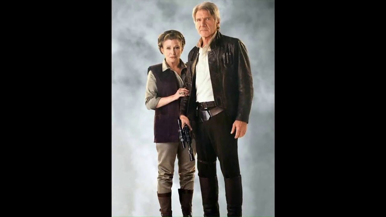 my old parents (Han and Leia) & myself (Ben Solo)