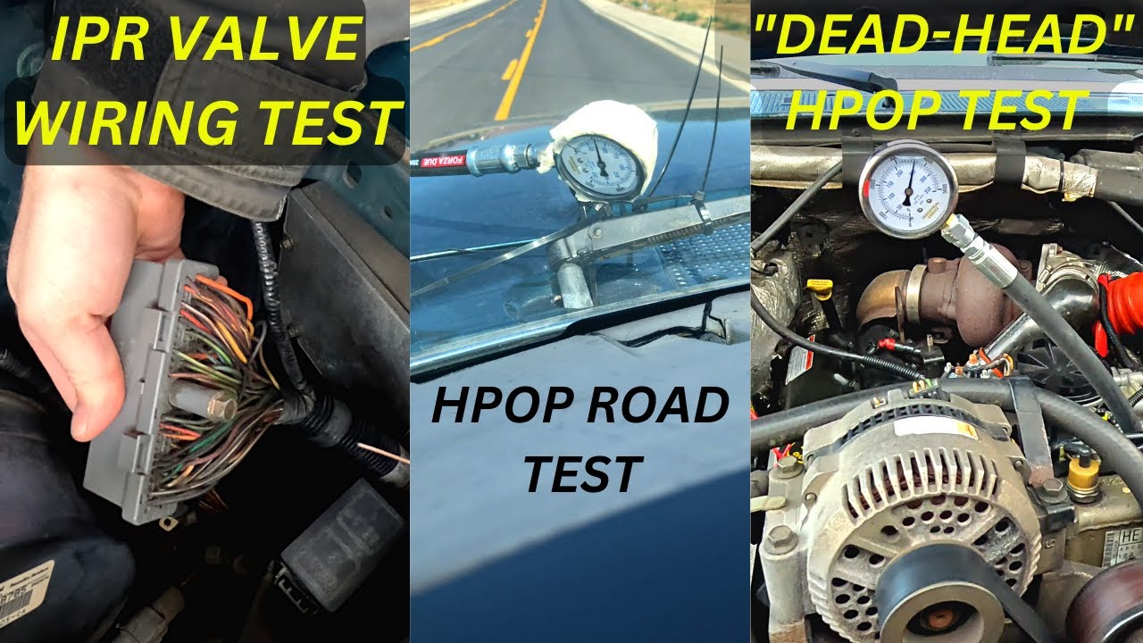 OBS FORD 7.3 POWERSTROKE HPOP TEST