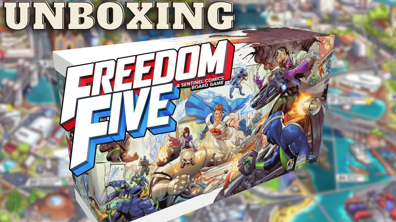 Freedom Five The Board Game | What's in the Box?!