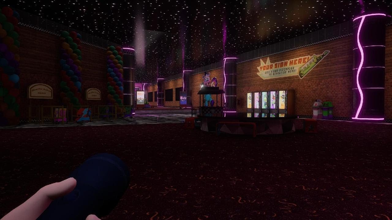 FNAF Security Breach - Ambience - Second Floor Hall