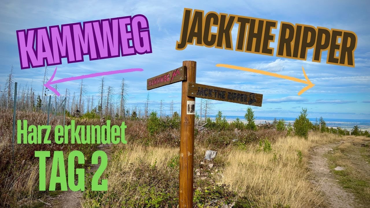 Harz erkundet - Tag 2 &ndash; Bremsen-Drama, der Kammweg-Trail & die Jagd nach Jack the Ripper
