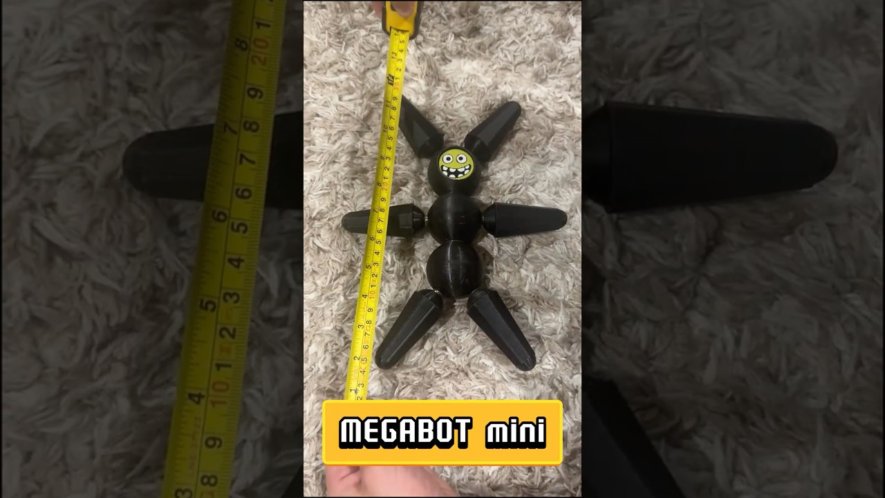 MEGABOT mini ASMR click #shorts #asmr #mini #disney #robot #android #mega #bot #bighero6