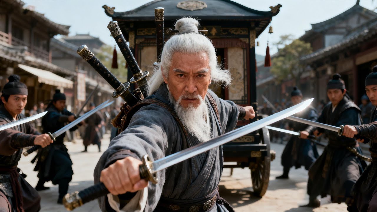 老道士一人獨戰十人，武功蓋世取貪官首級！#drama #kungfu #中国电视剧