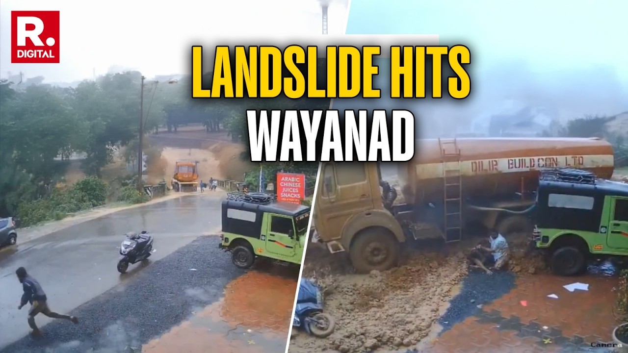 Manmade Landslide Hits Railway Tunnel Project In Wayanad | At Least One Dead And Seven Missing