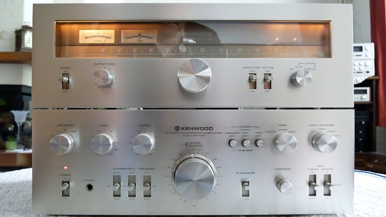 Обзор Kenwood KA-7300 и Kenwood KT-7300