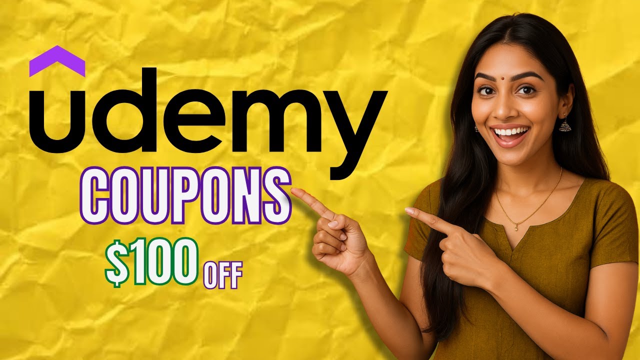 Udemy Coupon Code for Online Courses | Save Big Using Udemy Discount Codes💥$100 Off on Udemy