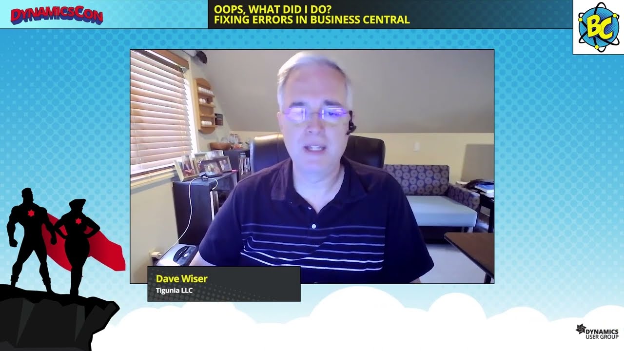 Oops, What Did I Do? Fixing Errors in Business Central - Business Central