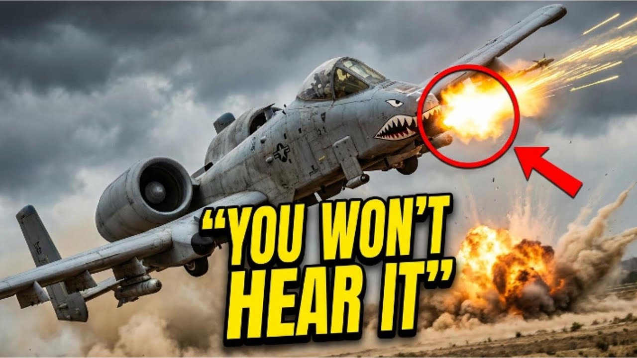 A-10 Warthog Explained: GAU-8 Avenger BRRRT, Impact-Before-Sound Physics & Pilot POV