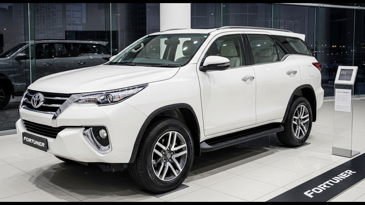 Новый Toyota Fortuner характеристики дизайн и возможности бездорожья