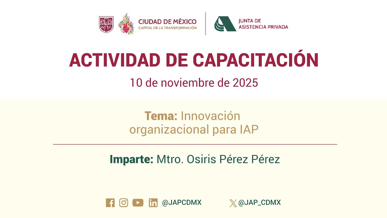Innovación organizacional para IAP