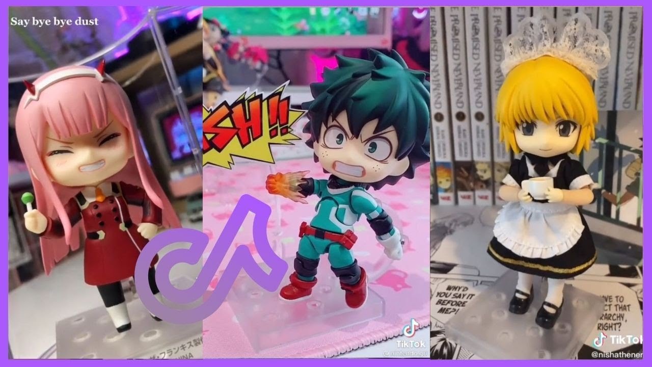 nendoroid • anime • unboxing • stopmotion • kawaii 💮 // Tik Tok Compilation Ep.22