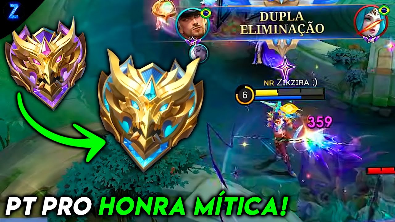 A PARTIDA QUE ME LEVOU AO HONRA MÍTICA!! - CLINT GAMEPLAY | Mobile Legends