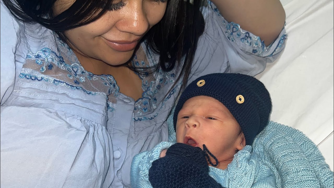 Rotina com um bebê de um mês 🩵