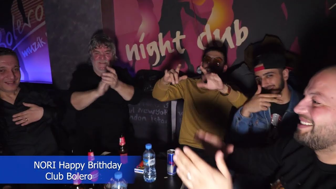 NORI Happy Brithday Club Bolero