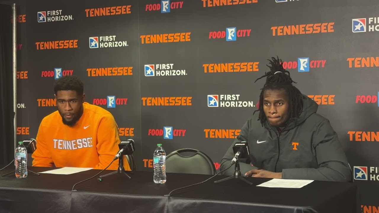 Tennessee's Jaylen Carey and Felix Okpara React to Vols' Big Win Over Rice on Monday Night