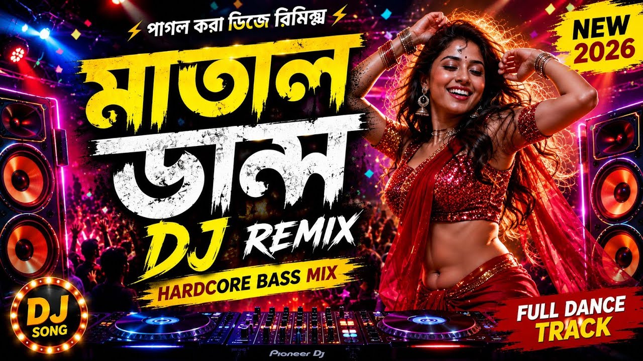 মাতাল ডান্স 💥 | Bengali DJ Remix 2026 | Hardcore Bass DJ Song | New Bengali Dance Song 2026
