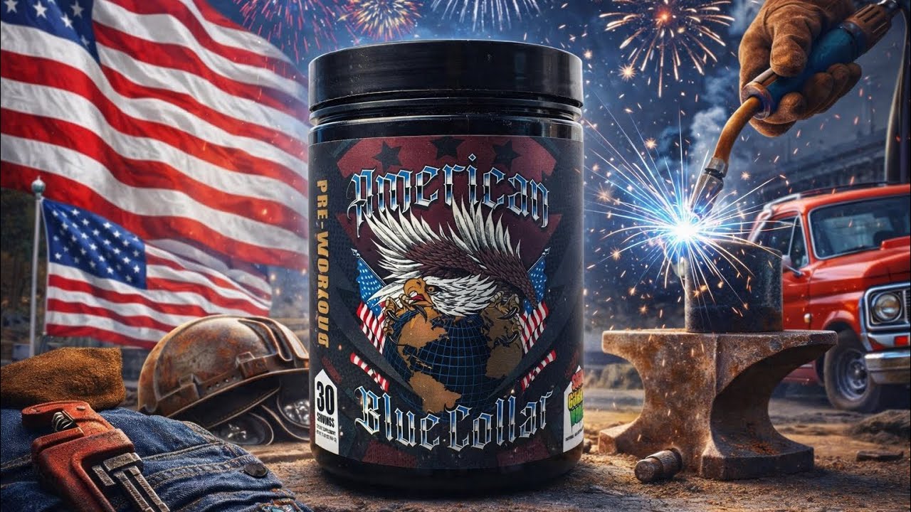 American Blue Collar (Pre Workout) Hardest Working Illicit or Straight Bunk?! 