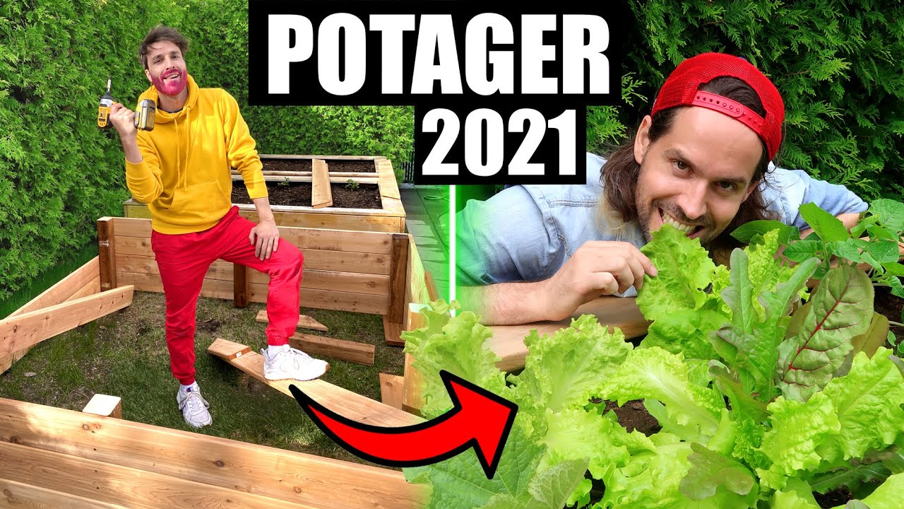 ON CONSTRUIT UN JARDIN GÉANT À LA MAISON - CARL ISAAC VLOG