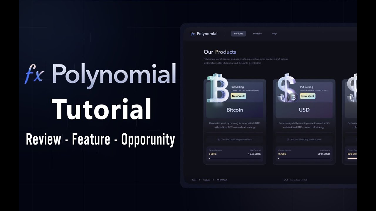 Polynomial Earn Tutorial | Review - Feature - Opportunity | Fantom - Optimism