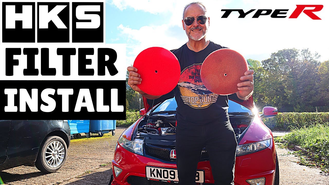 DAZ R Breathes Life Into His Induction Kit! | HKS Pod Filter Install | Honda Civic FN2 Type R Mods