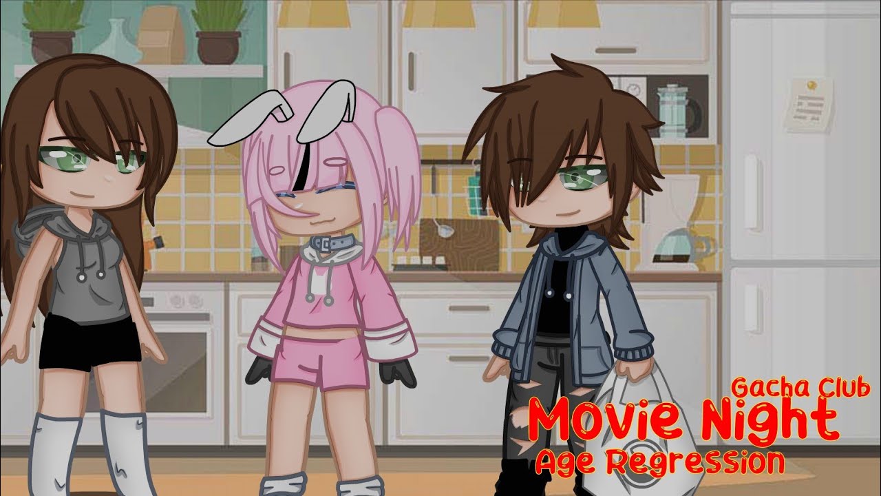 Movie Night | Gacha Club | Age Regression | GC | Little Space