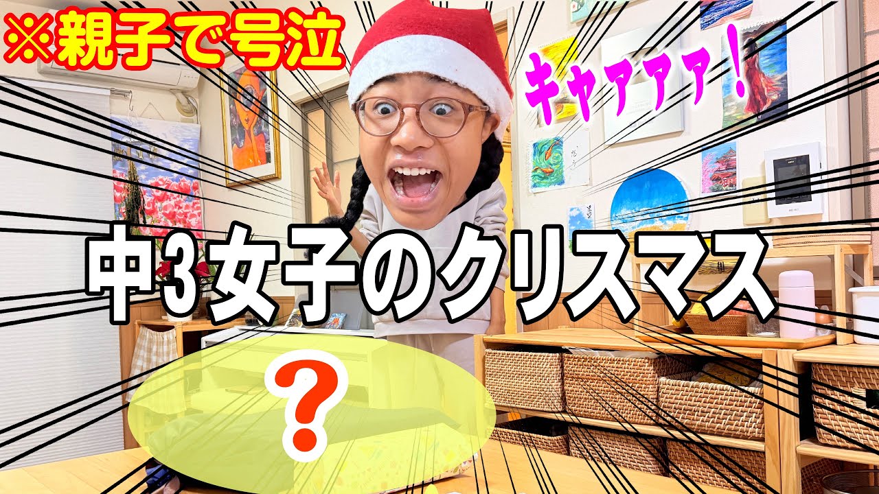 【号泣クリスマス】サンタって本当にいるの？ミーミが泣いた理由は？プレゼントきたの？