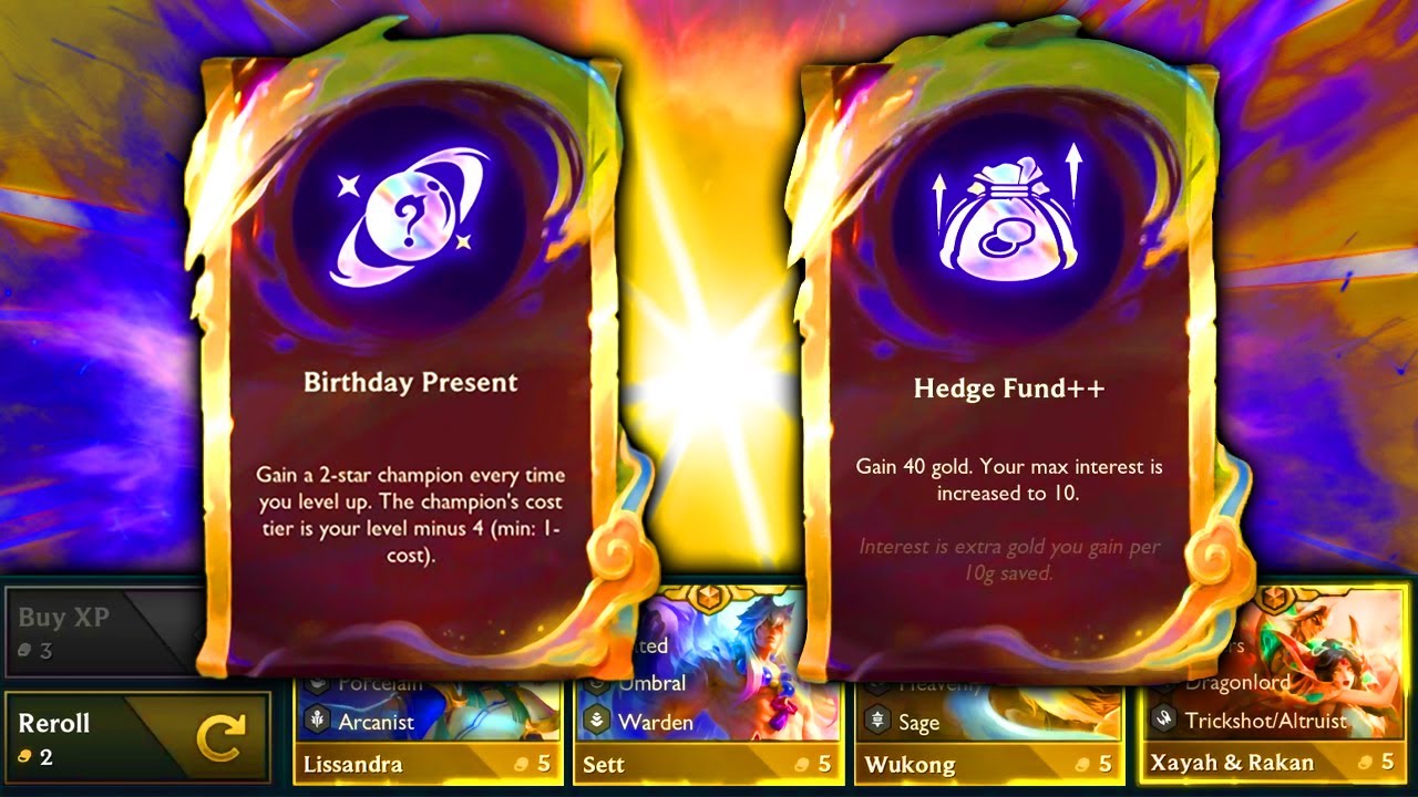 I GOT A BIRTHDAY PRESENT AND A HEDGE FUND IN THE SAME GAME! IT WENT CRAZY HARD! TFT SET 11